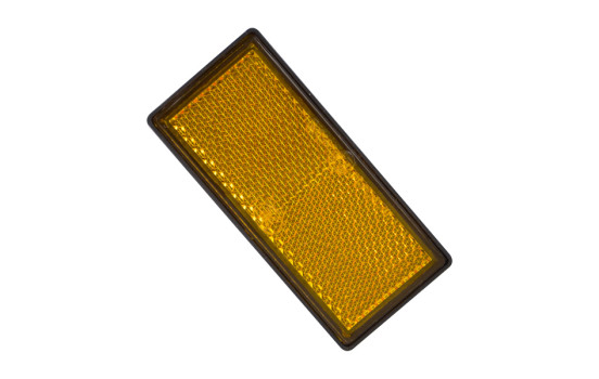 Reflector 86x40mm Orange Bulk