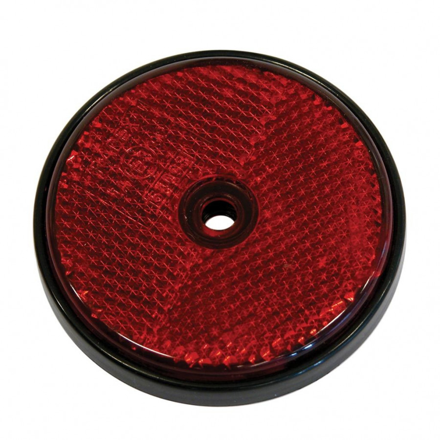 Reflectors around 70mm red 2 pieces Winparts.ie Trailer reflectors