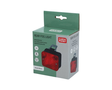 Carpoint Rear Fog Light 12V Bracket Mounting 85x75mm, Image 4