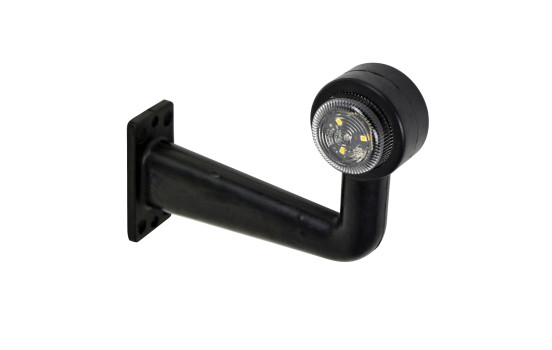 Position light LED left red / white 165mm square