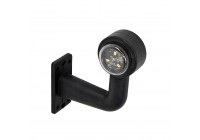 Position light left with LED red / white 136mm