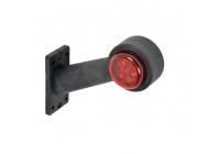Right side marker light R / W150mm angled