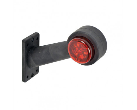 Right side marker light R / W150mm angled