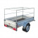 Roof construction metal for trailer 2075x1140x900mm