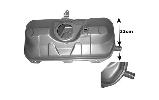 Bränsletank 1758084 Van Wezel