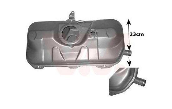 Bränsletank 1758084 Van Wezel, bild 2