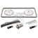 Transmissionskedjesats 102120 FEBI, miniatyr 2