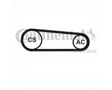 Drivremssats 4PK917T1 Contitech, bild 5
