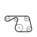 Drivremssats 6PK1310K1 Contitech, miniatyr 2
