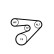Drivremssats 6PK1453K2 Contitech, miniatyr 4