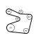 Drivremssats 6PK1555K1 Contitech, miniatyr 3