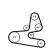 Drivremssats 6PK1564K1 Contitech, miniatyr 3