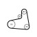 Drivremssats 6PK906K1 Contitech, miniatyr 2