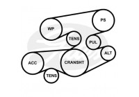 Drivremssats Micro-V® Kit K316PK2083 Gates