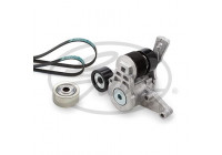 Flerspårsremssats FleetRunner Micro-V® Kit K0210PK1635HD Gates