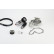 Multiremsats + vattenpump 6PK1642WP1 Contitech, miniatyr 2