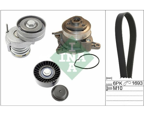 Multiremsats + vattenpump