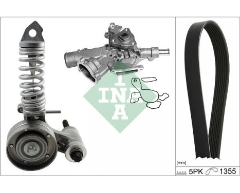Multiremsats + vattenpump