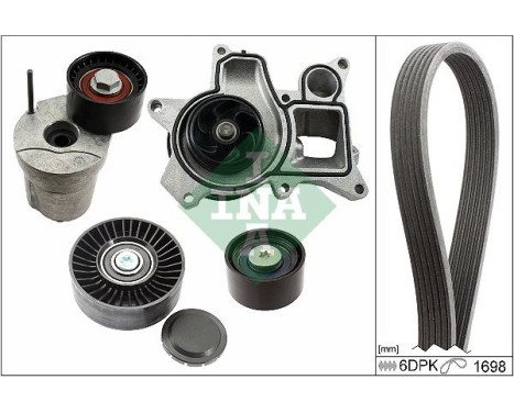 Multiremsats + vattenpump