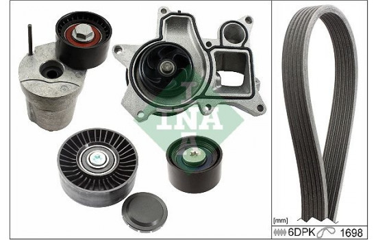 Multiremsats + vattenpump