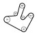 Poly kilremssats 5PK1515K1 Contitech, miniatyr 4