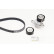 Poly kilremssats 6PK1822 EXTRA K1 Contitech, miniatyr 2