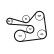 Poly kilremssats 6PK1830K1 Contitech, miniatyr 3