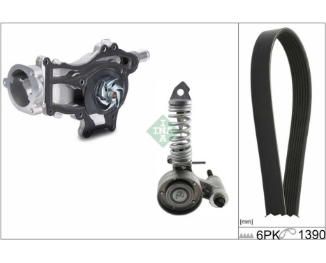Vattenpump + Multiremsats
