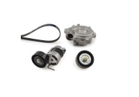 Vattenpump + spårremssats Micro-V® Kit KP116PK1873 Gates