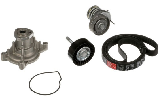 Vattenpump + spårremssats Micro-V® Kit KP76PK1735 Gates