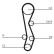 kamrem CT1030 Contitech, miniatyr 3