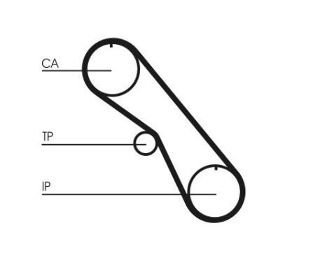 Kamrem CT861 Contitech, bild 3