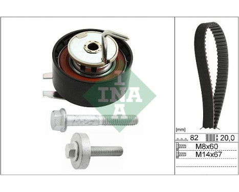 Kamremsats 530 0693 10 Ina