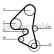 Kamremsats CT1163K1 Contitech, miniatyr 2