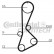 Kamremsats CT828K1 Contitech, miniatyr 2
