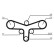 Kamremsats CT920K2 Contitech, miniatyr 3