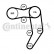 Kamremsats CT939K7PRO Contitech