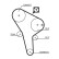 Kamremsats PowerGrip® K015176 Gates, miniatyr 3