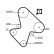 Kamremsats PowerGrip® K015207 Gates, miniatyr 3