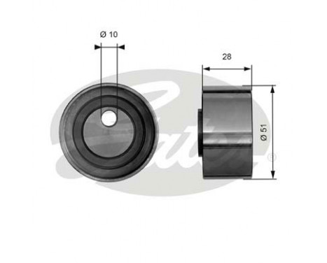 Kamremsats PowerGrip® K015393XS Gates, bild 2