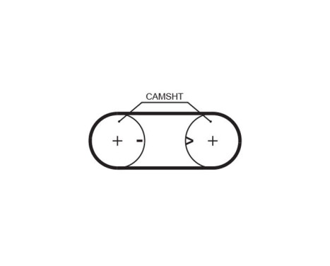 Kamremsats PowerGrip® K015416XS Gates, bild 4