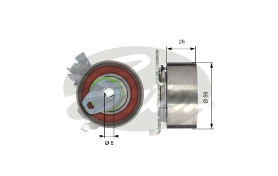 Kamremsats PowerGrip® K015542XS Gates, bild 2
