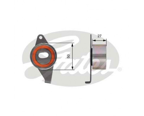 Kamremsats PowerGrip® K015591XS Gates, bild 2