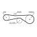 Kamremsats PowerGrip® K015614XS Gates, miniatyr 3