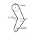 Kamremsats PowerGrip® K015662XS Gates, miniatyr 2