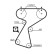 Kamremsats PowerGrip® K025244XS Gates, miniatyr 3
