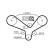 Kamremsats PowerGrip® K025344XS Gates, miniatyr 2