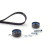 Kamremsats PowerGrip® K025563XS Gates, miniatyr 2