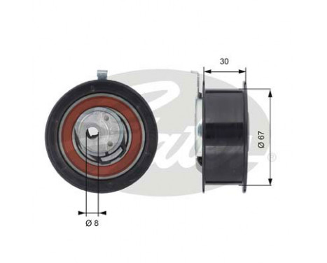 Kamremsats PowerGrip® K045223XS Gates, bild 2