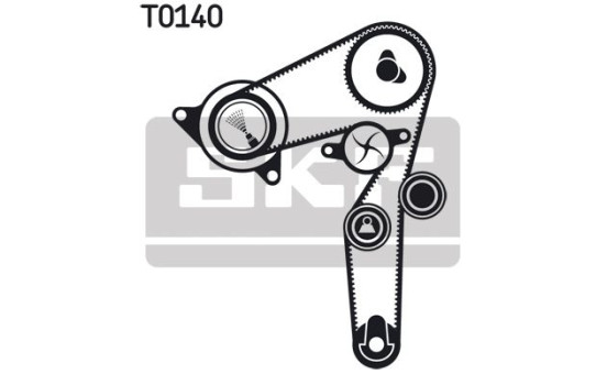 Kamremsats VKMA 02176 SKF, bild 2